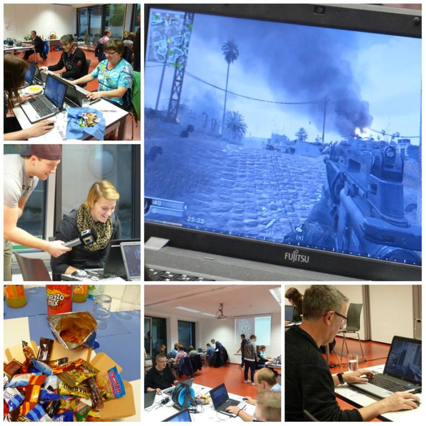 Wenn Deine Mutter mit Deinem Vater einen Scharfschützeneinsatz plant – Eltern-LAN in der&nbsp;Mediothek